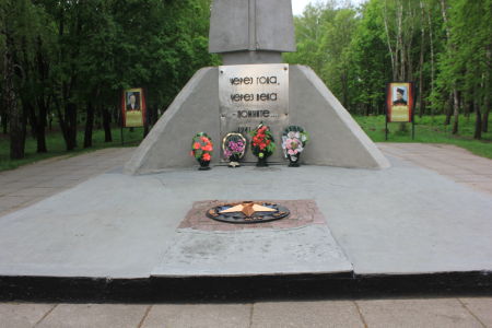 Flowers At The Obelisk