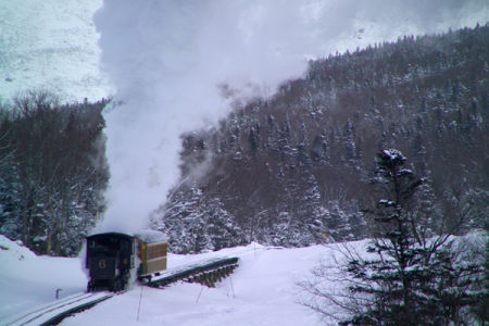 Mount Washington Cog Railway, New Hampshire, USA