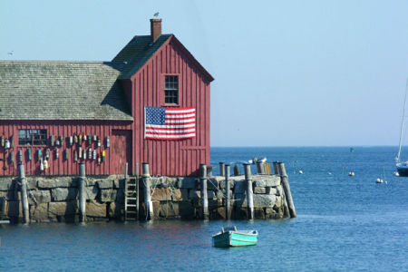 The Classic Motif #1 At Rockport,Massachussetts